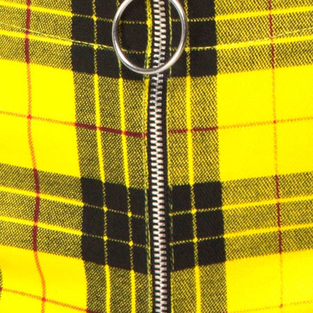 Jolim Tapered Trouser in Winter Plaid Yellow