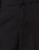 Jubie Cargo Trouser in Black Drill