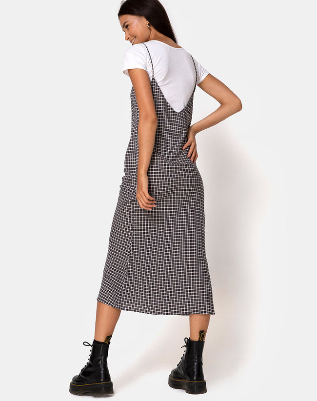 Image of Juvina Dress in Check It Out Black