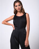 Kaios Cutout Jumpsuit in Black