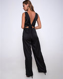 Kaios Cutout Jumpsuit in Black