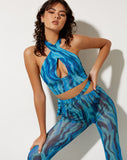 Image of Zola Flare Trouser in Tropical Rave