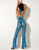 Image of Zola Flare Trouser in Tropical Rave