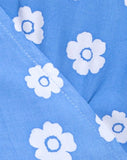 Karill Dress in Daisy Stamp Sky Blue