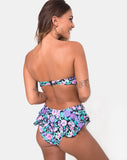 Kaulana Bikini Bottom in Illuminated Floral