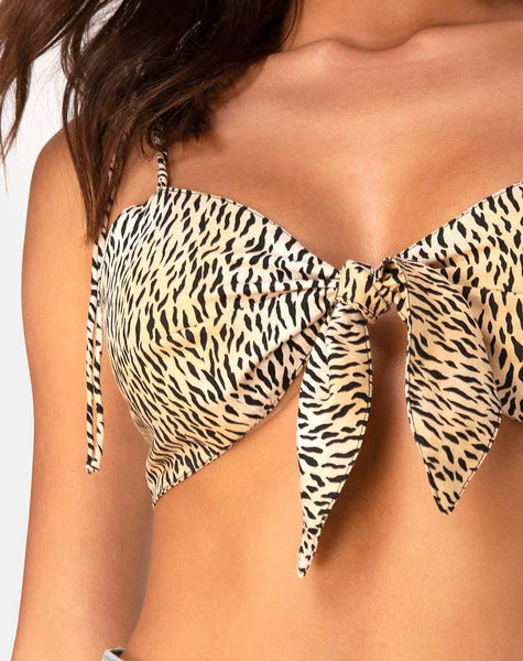 Kave Bralet Top in Mini Tiger