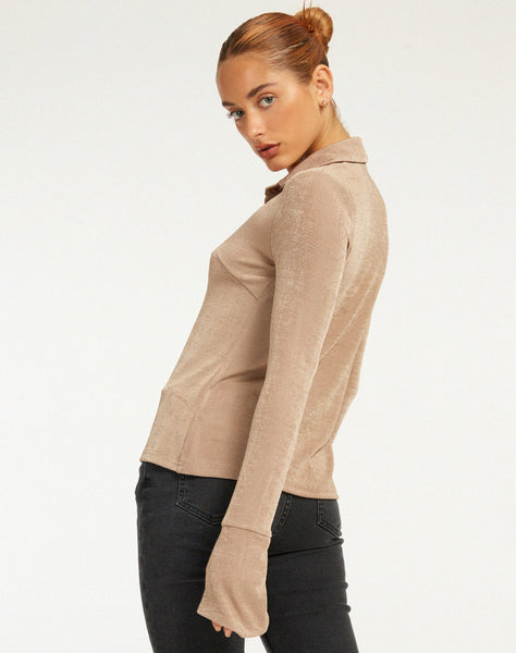 image of Keani Shirt in Mink