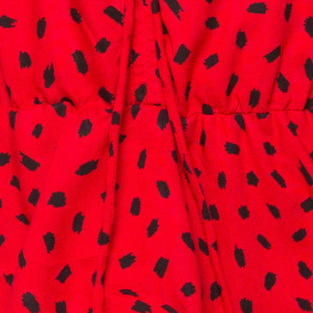 Kepsibelle Dress in Mini Diana Dot Red and Black