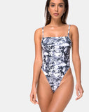 Kiah Swimsuit in Cherub Grey