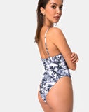 Kiah Swimsuit in Cherub Grey