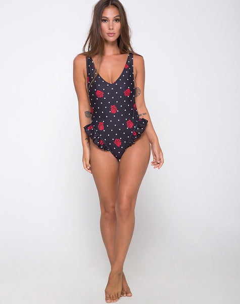 Kiki Swimsuit in Cuban Rose