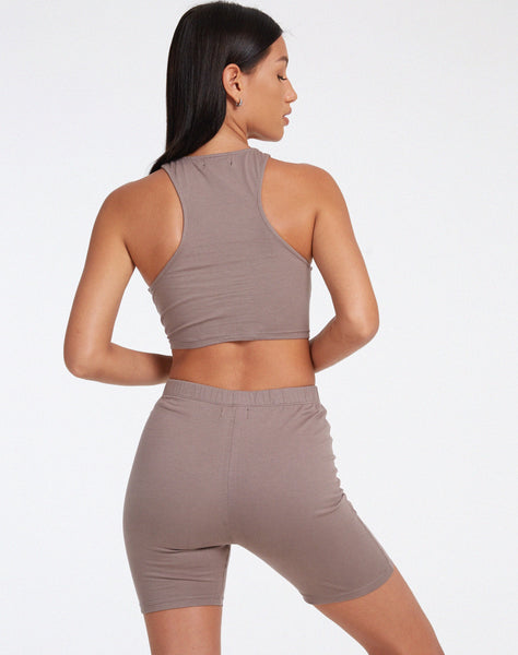 image of Kimaya Crop Top in Lycra Antler