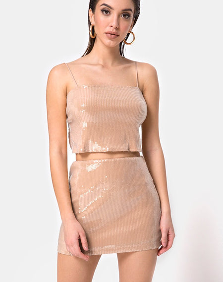 Tistara Cami Top in Oversize Jaguar