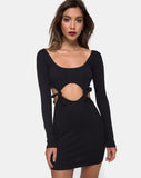 Knoya Dress Black