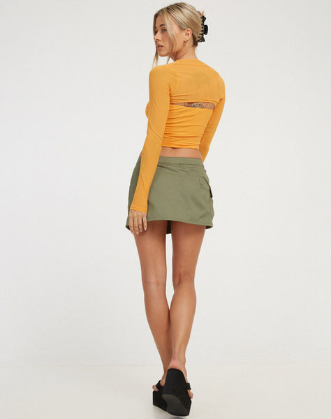 image of Kouna Crop Top in Apricot