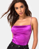 Koza Bodice in Satin Violet