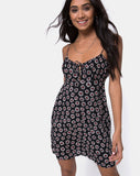 Kumala Slip Dress in Dancing Daisy