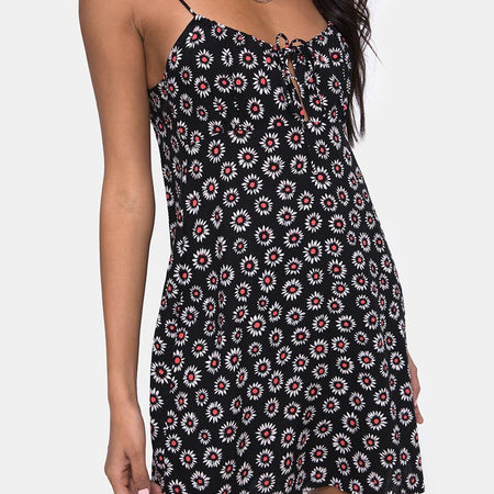 Kumala Slip Dress in Dancing Daisy