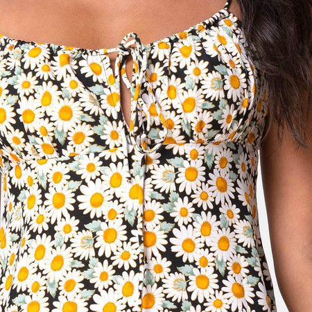 Kumala Slip Dress in Delightful Daisy