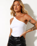 Image of Lagia Top in Rib White