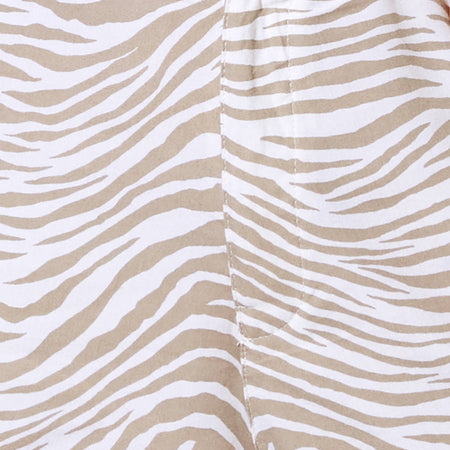 Lalisa Shorts in Tonal Zebra