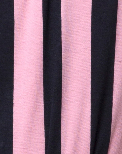 Lalung Bodice in Campbell Stripe  Rocks