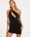 image of Landy Mini Dress in Black