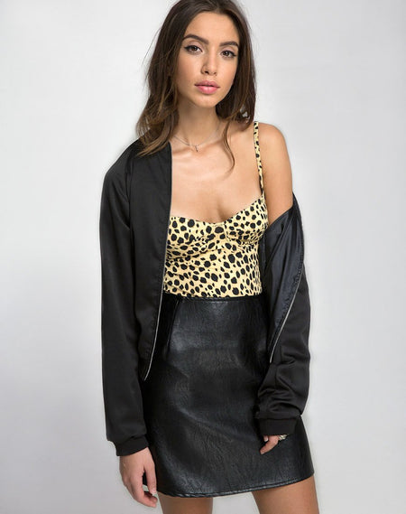 Rassa Bodice in Leopard