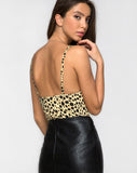 Lanti Bodice in Cheetah