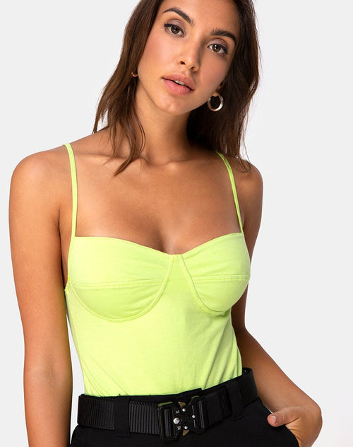 Lanti Bodice in Lime