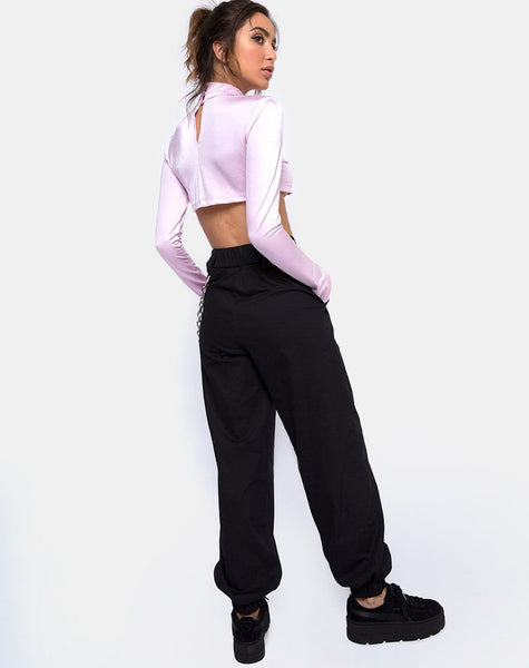 Laretta Crop Top in Lilac