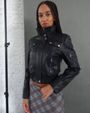 image of Loviana Jacket PU Black