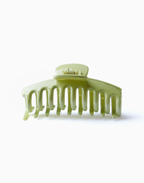 Image of Lenta Hair Claw in Green