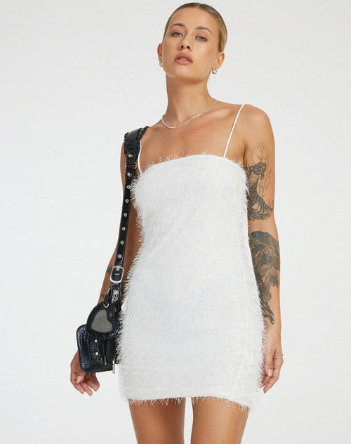 image of Levaria Mini Dress in White