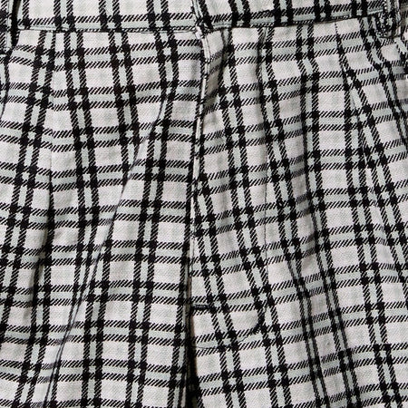 Lex Short in Brandy Check Foam