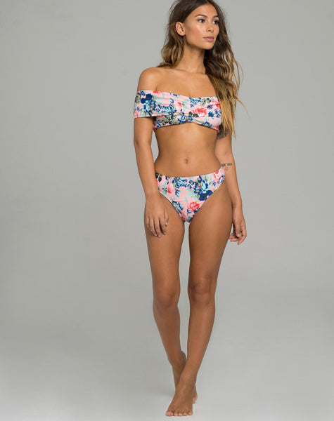 Lila Bikini Top in Rossa Print