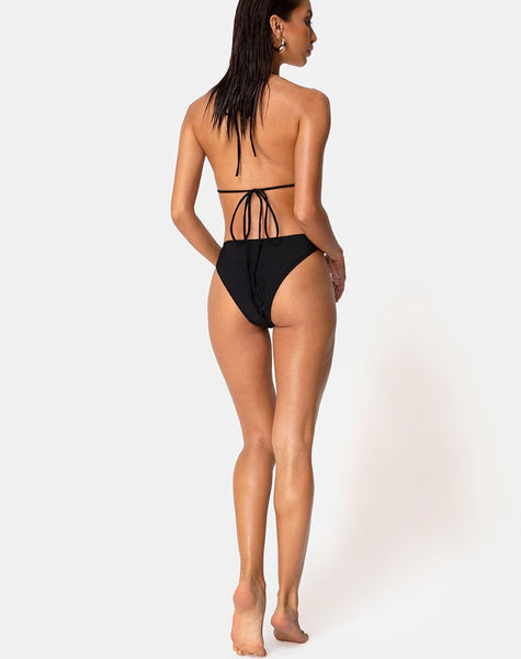 Farleigh Bottom Bikini in Matte Black