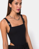 Limoc Bodice in Black Buckle