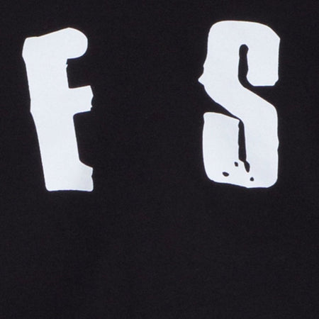 Box Expression Crop Tee in Black