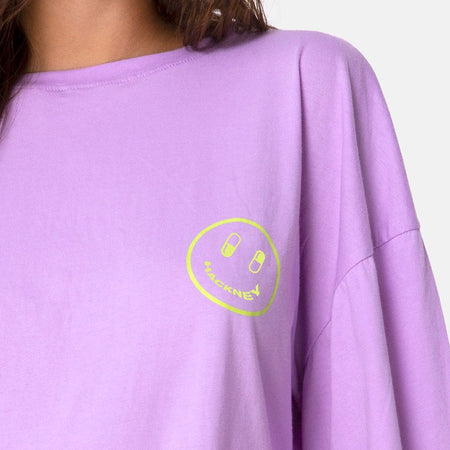 Lotsun Sweatshirt in Purple Yellow Dream Scape