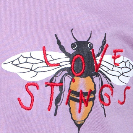 Oversize Basic Tee in Lovestings Lilac