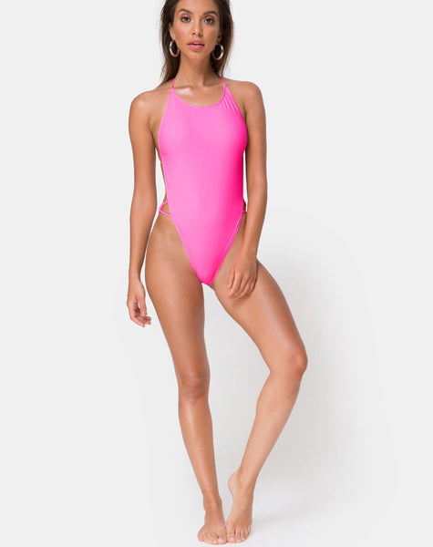 Lucella Swimsuit in Hot Pink