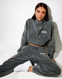 Lulo Jumper in Slate Grey 'Energy' Embro