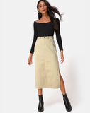 Lyra Midi Skirt in Sage