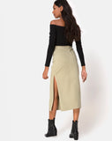 Lyra Midi Skirt in Sage