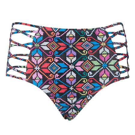 Madeira High Waisted Bikini Bottoms in La Boheme