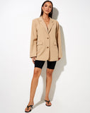 Maiwa Blazer in Tan