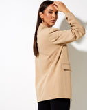 Maiwa Blazer in Tan