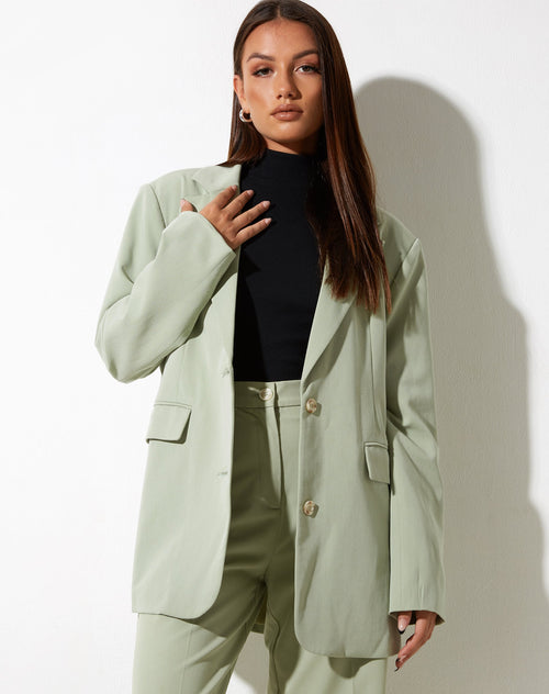 Image of Maiwa Blazer in Sage