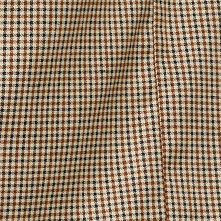 Maiwa Blazer in Small Check Brown